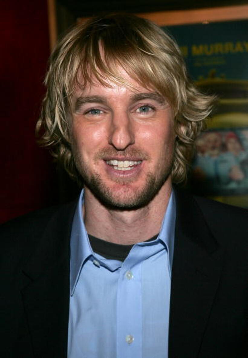 Owen Wilson at the N.Y. premiere of "The Life Aquatic with Steve Zissou."