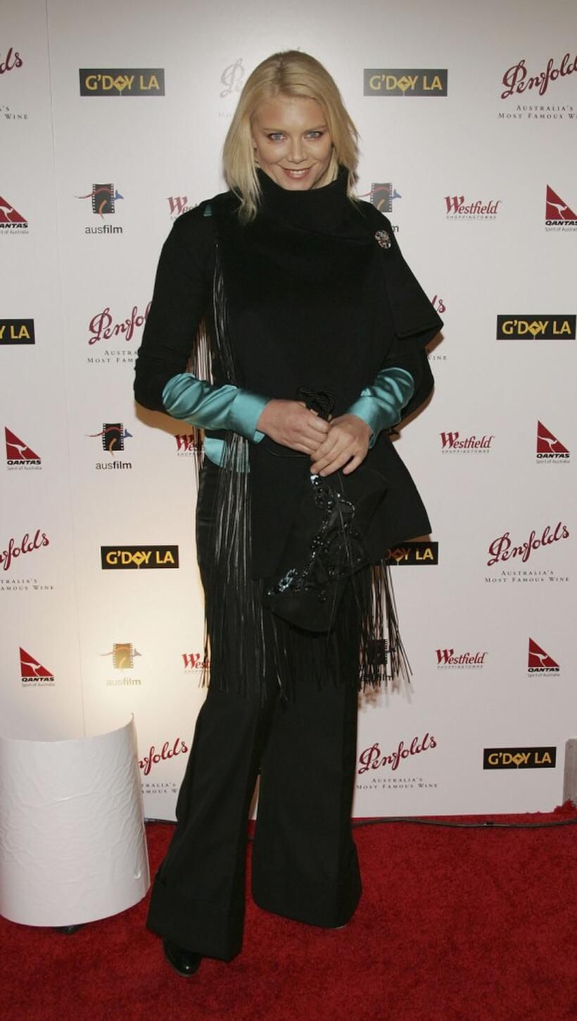 Peta Wilson at the Penfolds Gala Black Tie Dinner, the kick off event for G'Day LA: Australia Week 2005.