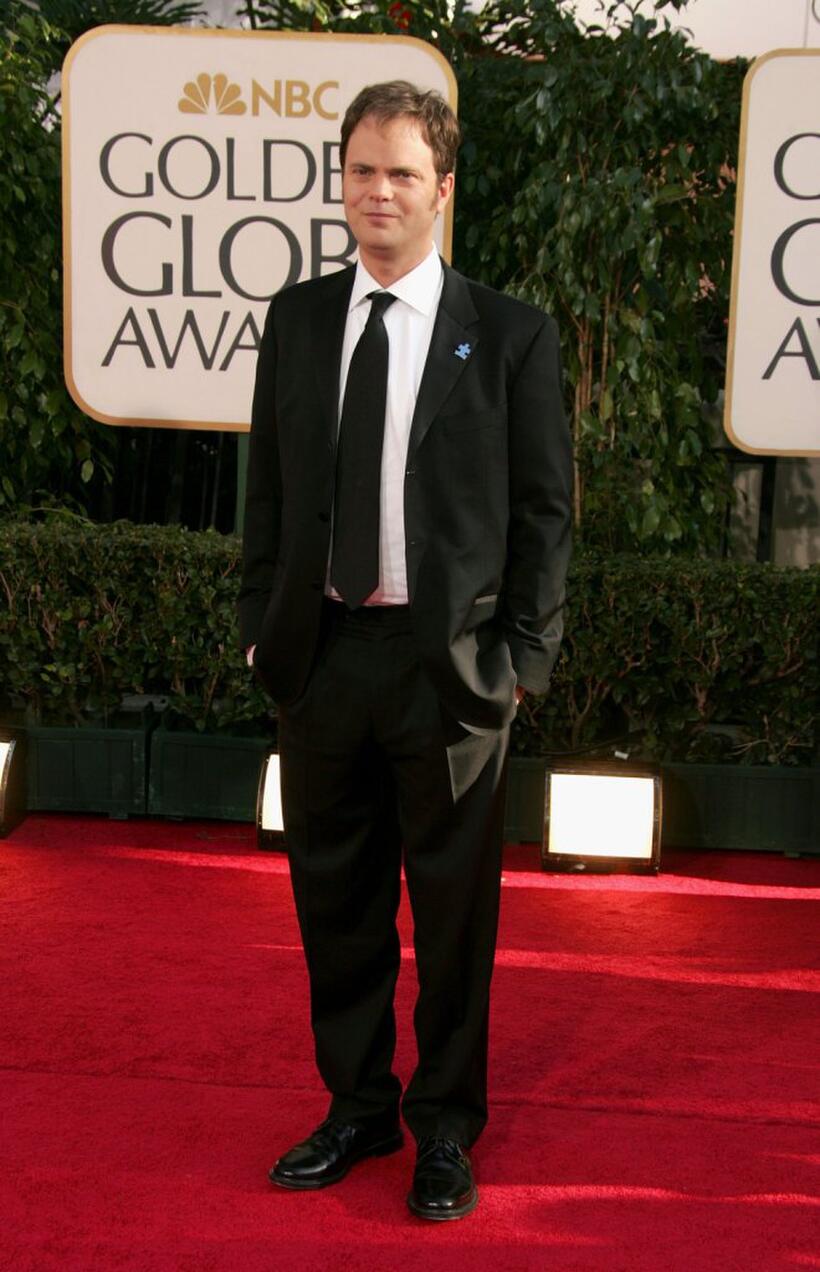 Rainn Wilson at the 64th Annual Golden Globe Awards.