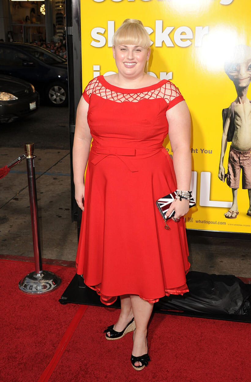 Rebel Wilson at the California premiere of "Paul."