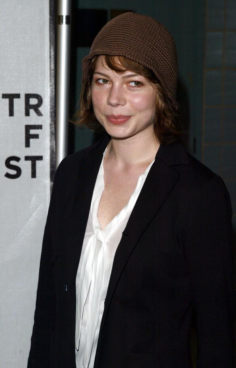 Michelle Williams at the 2004 Tribeca Film Festival for premiere of "Hole In One."