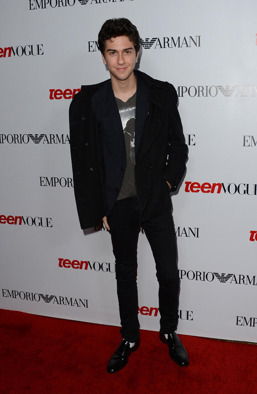 Nat Wolff at the Teen Vogue's 10th Anniversary young Hollywood party in California.