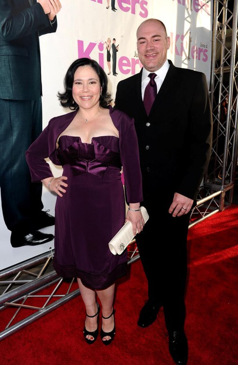 Alex Borstein and Guest at the premiere of "Killers."