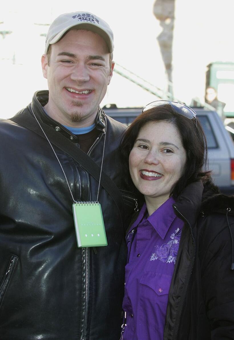 Jackson Douglas and Alex Borstein at the 2005 Sundance Film Festival.