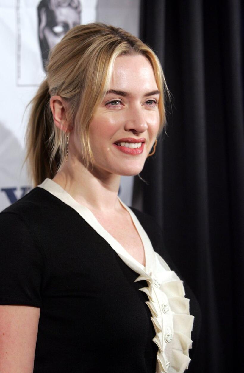 Kate Winslet at the BAFTA/LAs Awards season tea party.