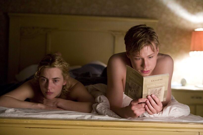 Kate Winslet and David Kross in "The Reader."