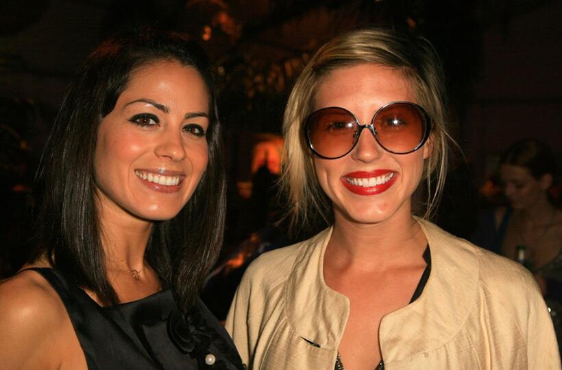 Michelle Borth and Guest at the Mercedes Benz Fashion Week.