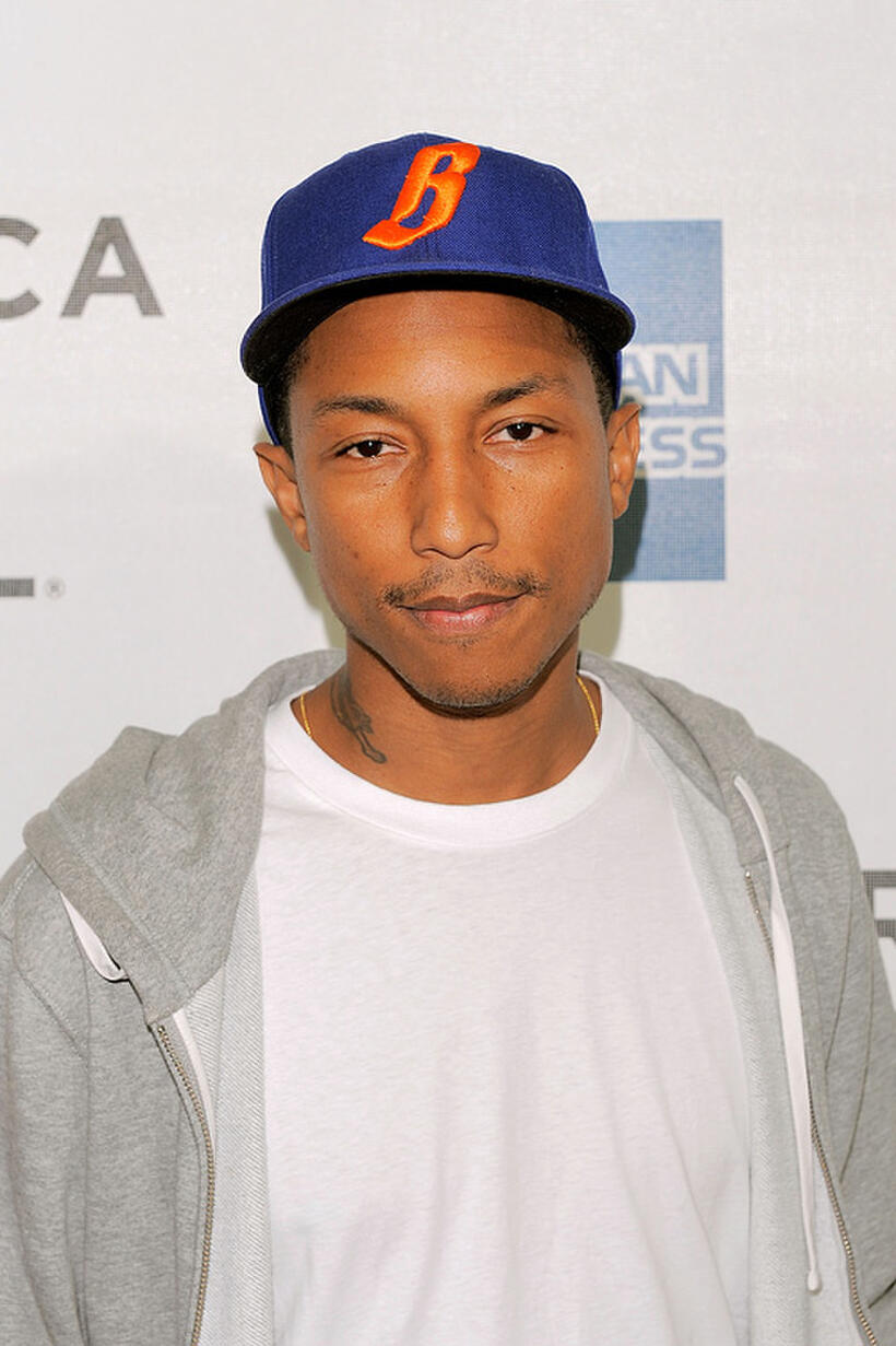 Pharrell Williams at the premiere of "Beats, Rhymes & Life: The Travels of a Tribe Called Quest" during the 2011 Tribeca Film Festival in New York.