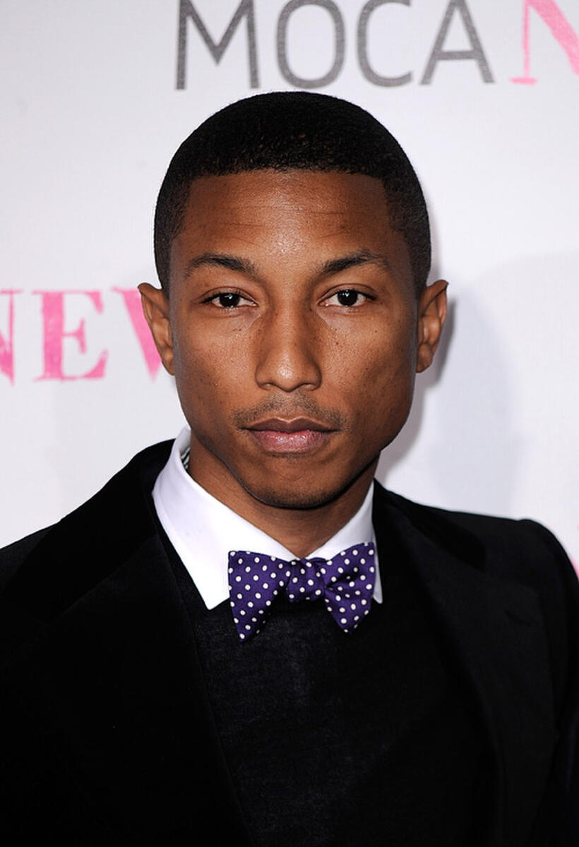 Pharrell Williams at the MOCA New 30th Anniversary Gala in California.