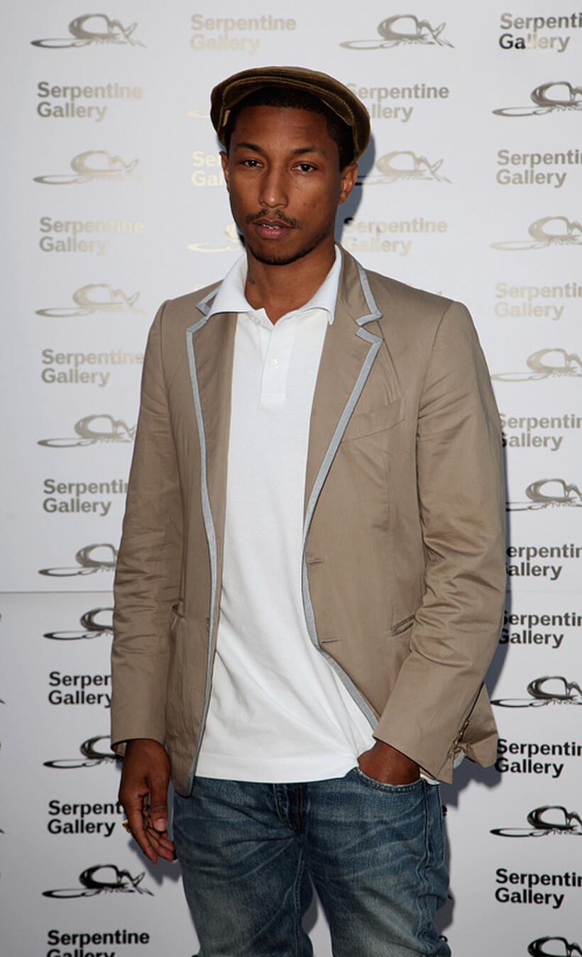 Pharrell Williams at the Serpentine Gallery Summer Party in England.