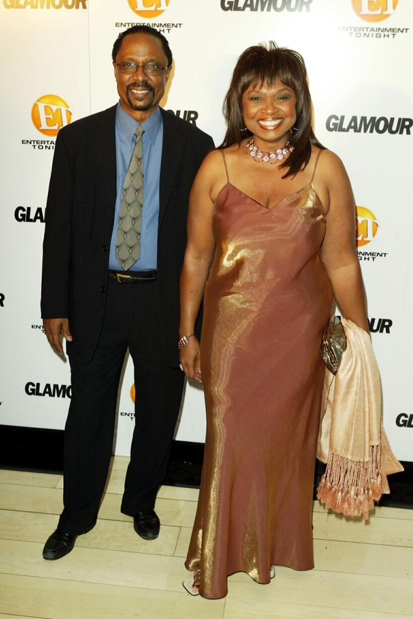 Henry Winston and Hattie Winston at the Entertainment Tonight Emmy Party.