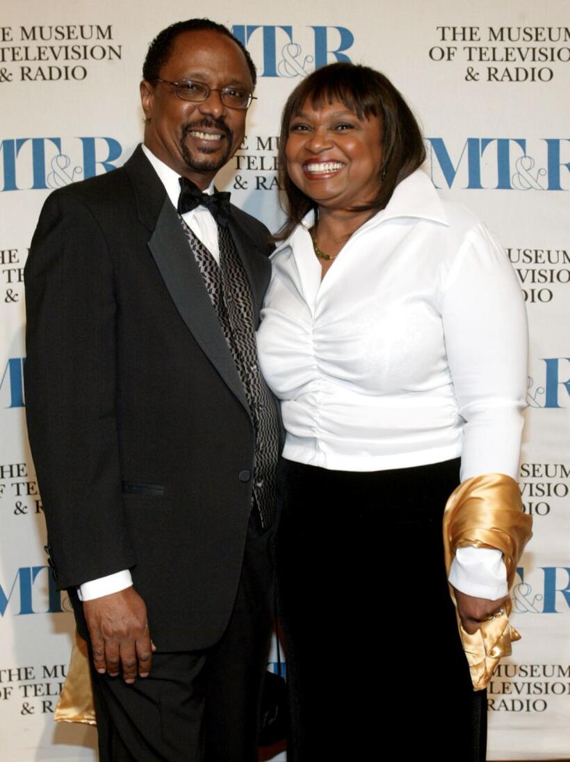 Hattie Winston and Guest at the Museum of Television & Radio Gala.