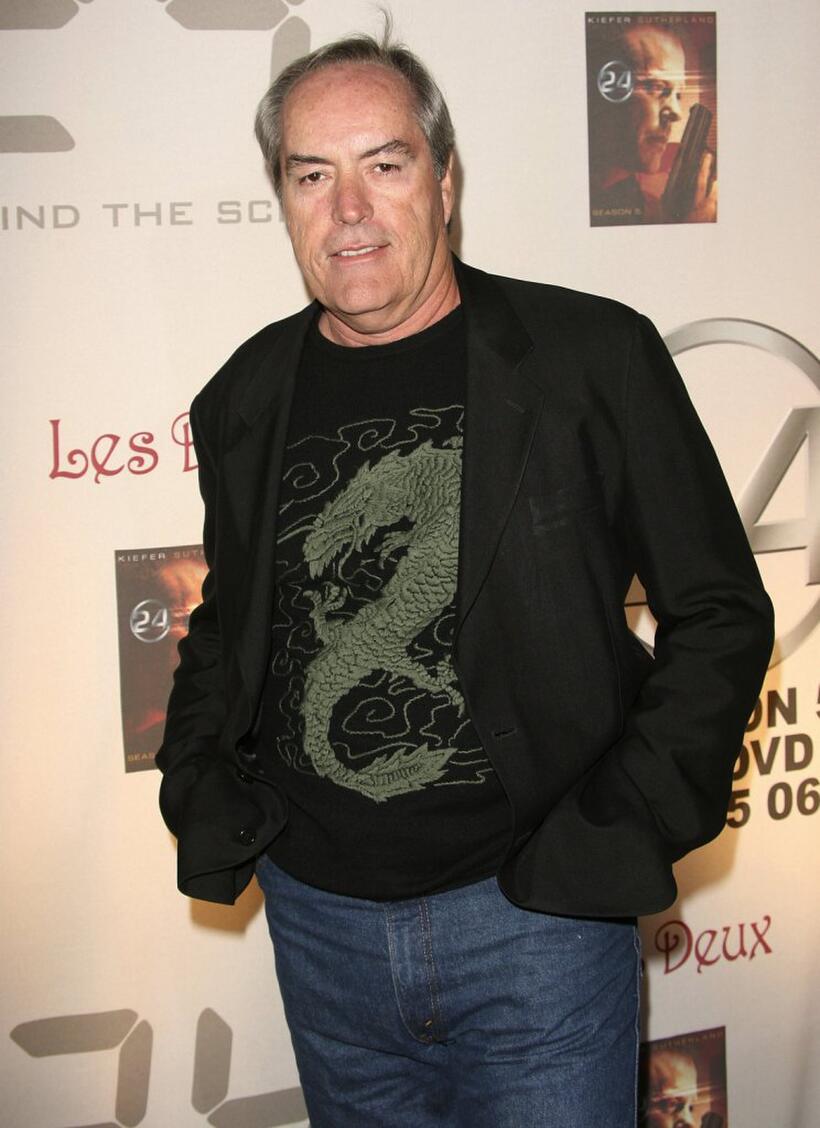 Powers Boothe at the launch party for season five DVD collection of "24".