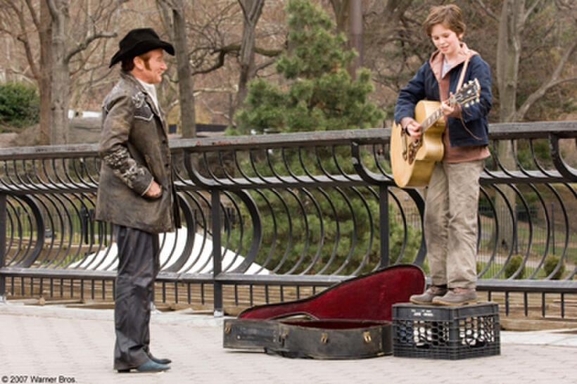 Robin Williams and Freddie Highmore in "August Rush."