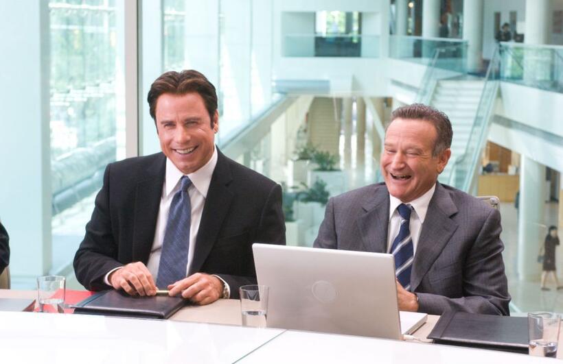 John Travolta and Robin Williams in "Old Dogs."