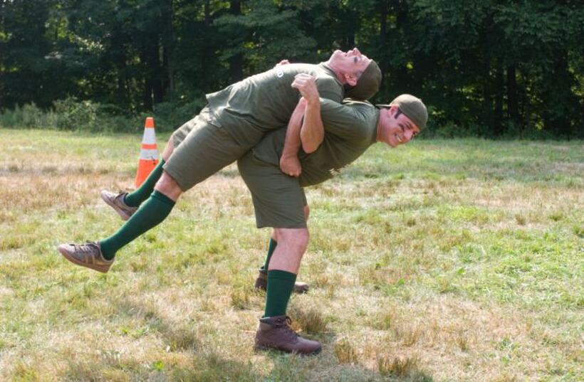 Robin Williams and John Travolta in "Old Dogs."