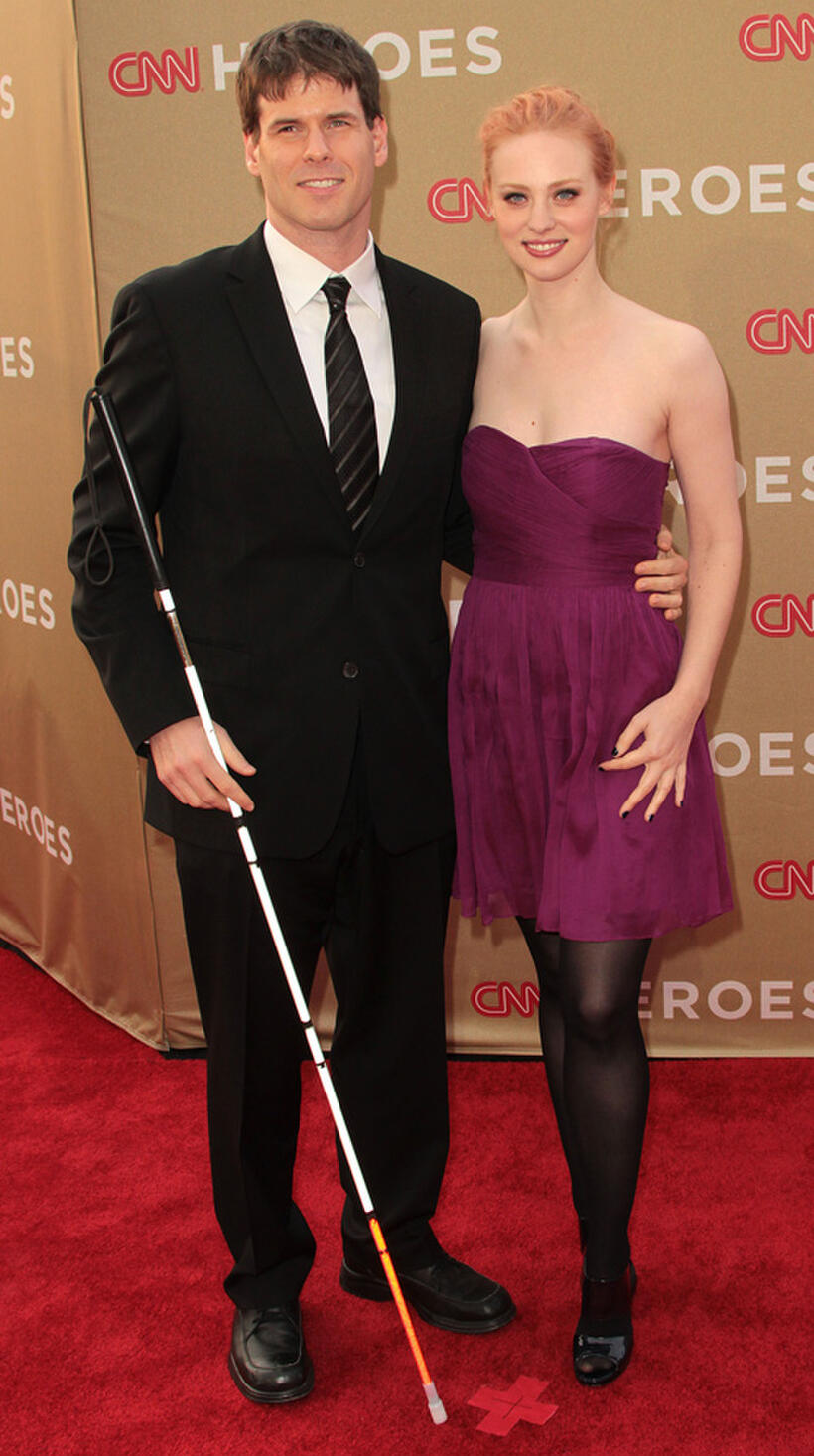 Deborah Ann Woll and Guest at the CNN Heroes: An All-Star Tribute in California.