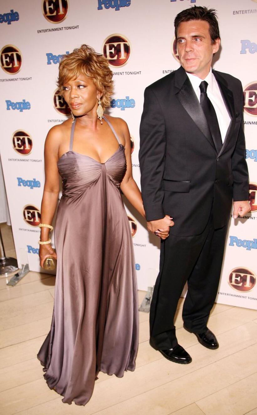 Alfre Woodard and Roderick Spencer at the 10th Annual Entertainment night Emmy Party sponsored by People Magazine held at the Mondrian.