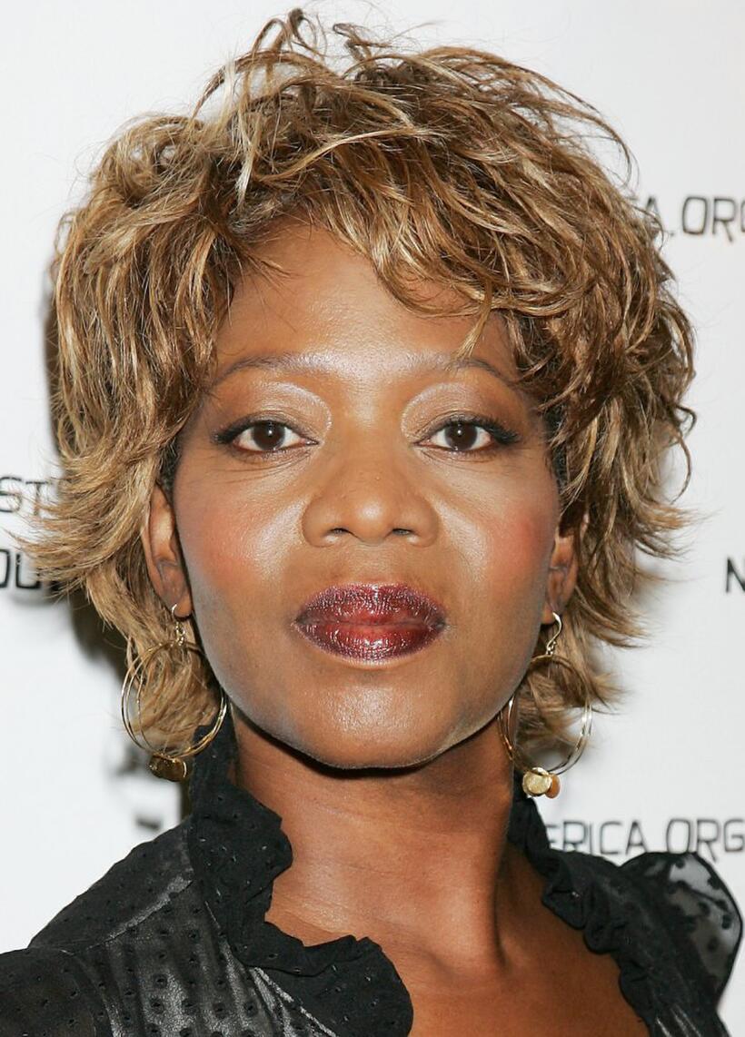 Alfre Woodard at Archbishop Desmond Tutus 75 birthday gala fundraiser.