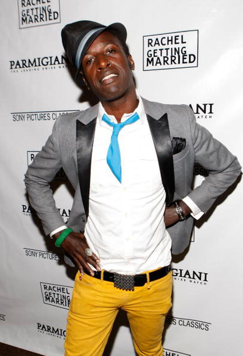 Saul Williams at the premiere of "Rachel Getting Married."