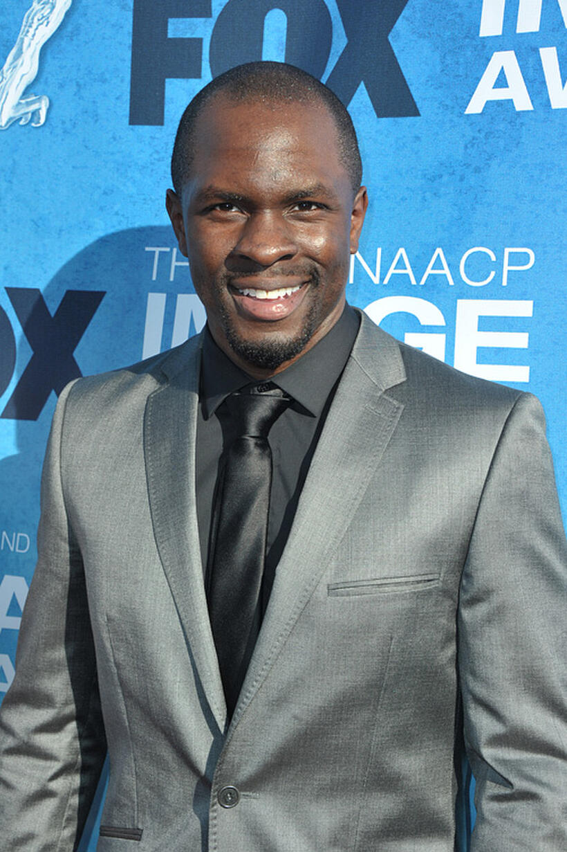 Gbenga Akinnagbe at the 42nd NAACP Image Awards in Los Angeles.