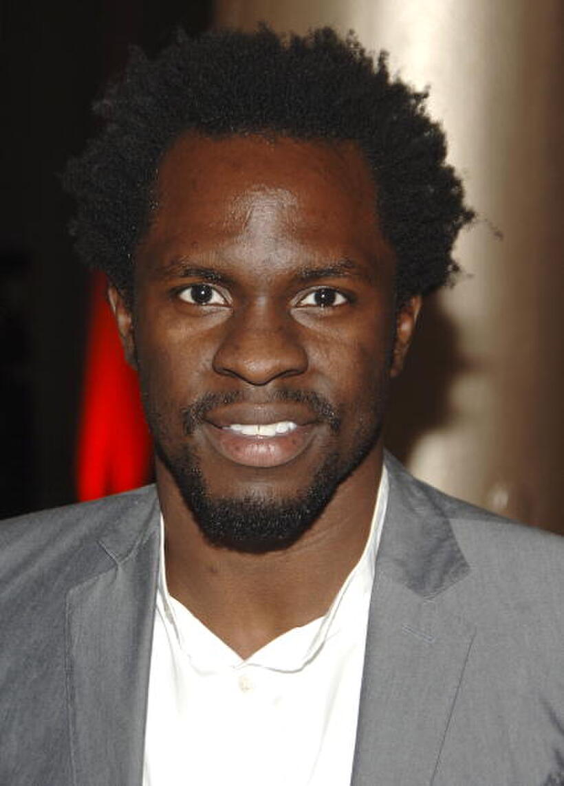 Gbenga Akinnagbe at the New York premiere of "The Savages."
