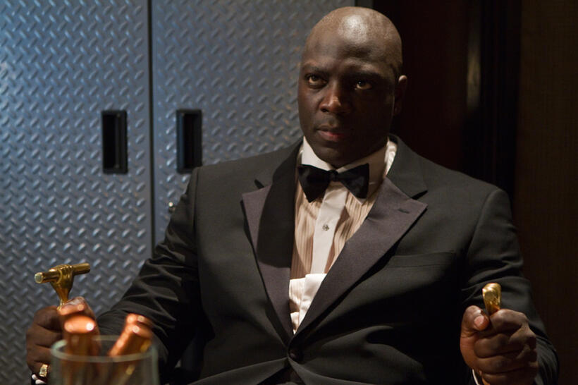 Adewale Akinnuoye-Agbaje as Robert Nkomo Morel in "Bullet To The Head."