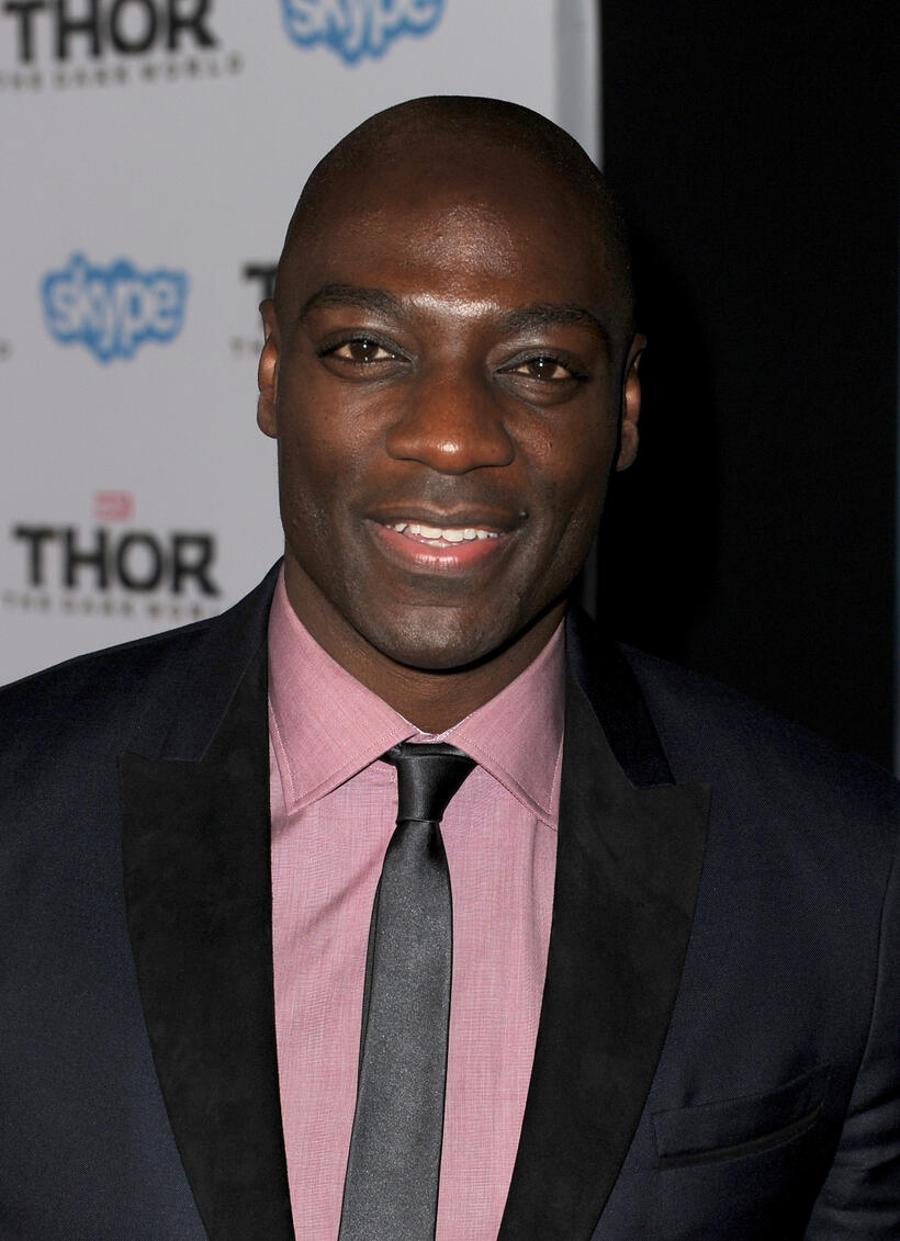 Adewale Akinnuoye-Agbaje at the California premiere of "Thor: The Dark World."