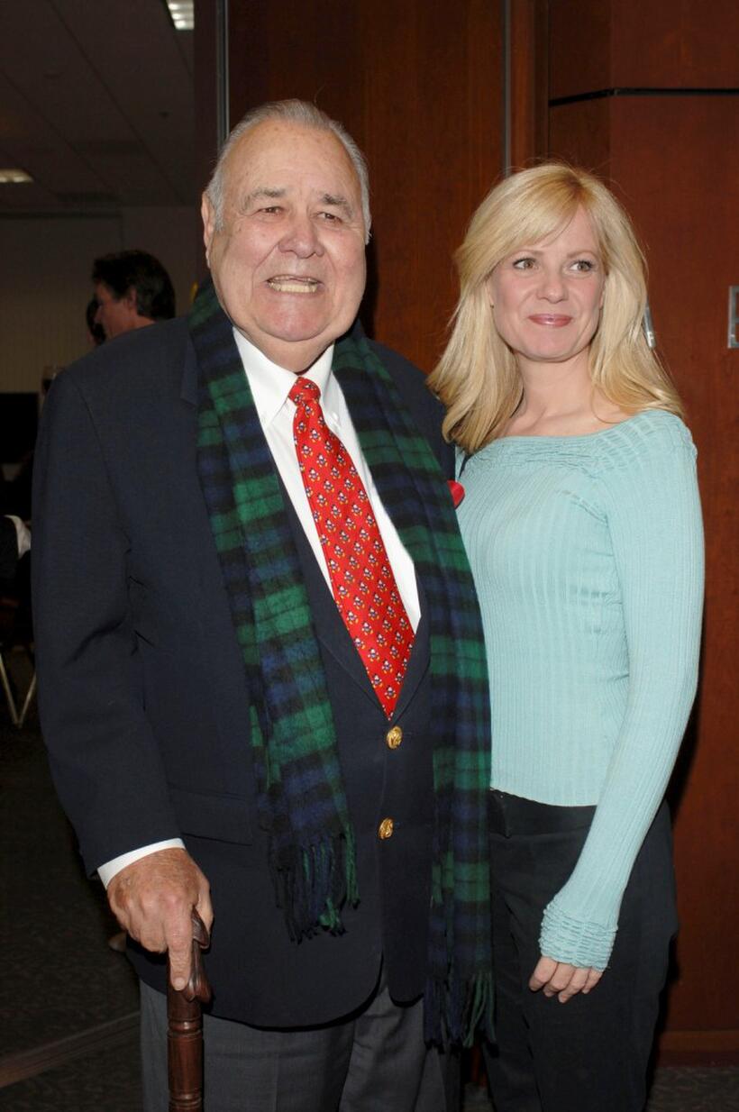 Jonathan Winters and Bonnie Hunt at the "Jonathan Winters Is Turning 80 and You're Invited."