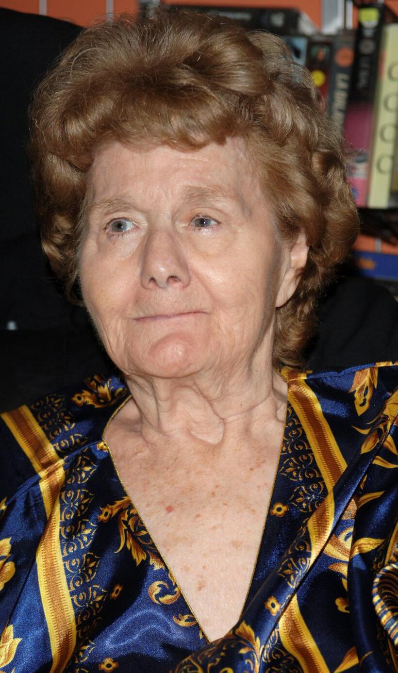 Shelley Winters at the Curtis Harrington Surprise Party.