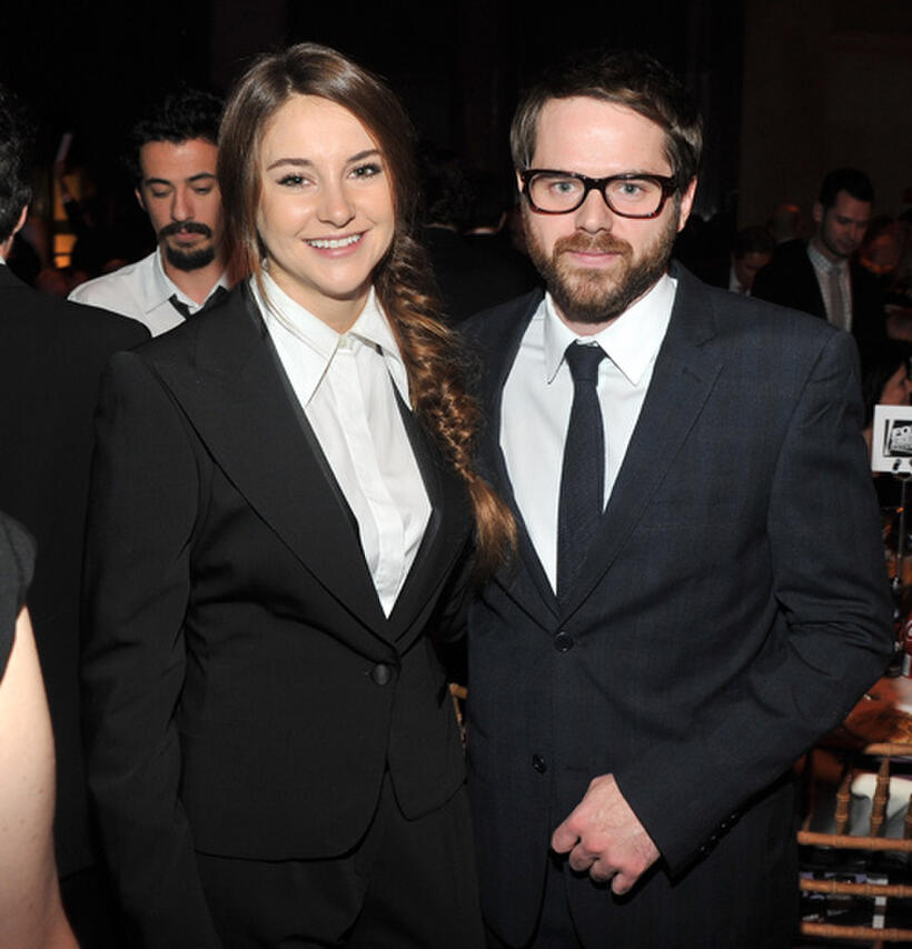 Shailene Woodley and director Sean Durkin at the IFP's 21st Annual Gotham Independent Film Awards in New York.