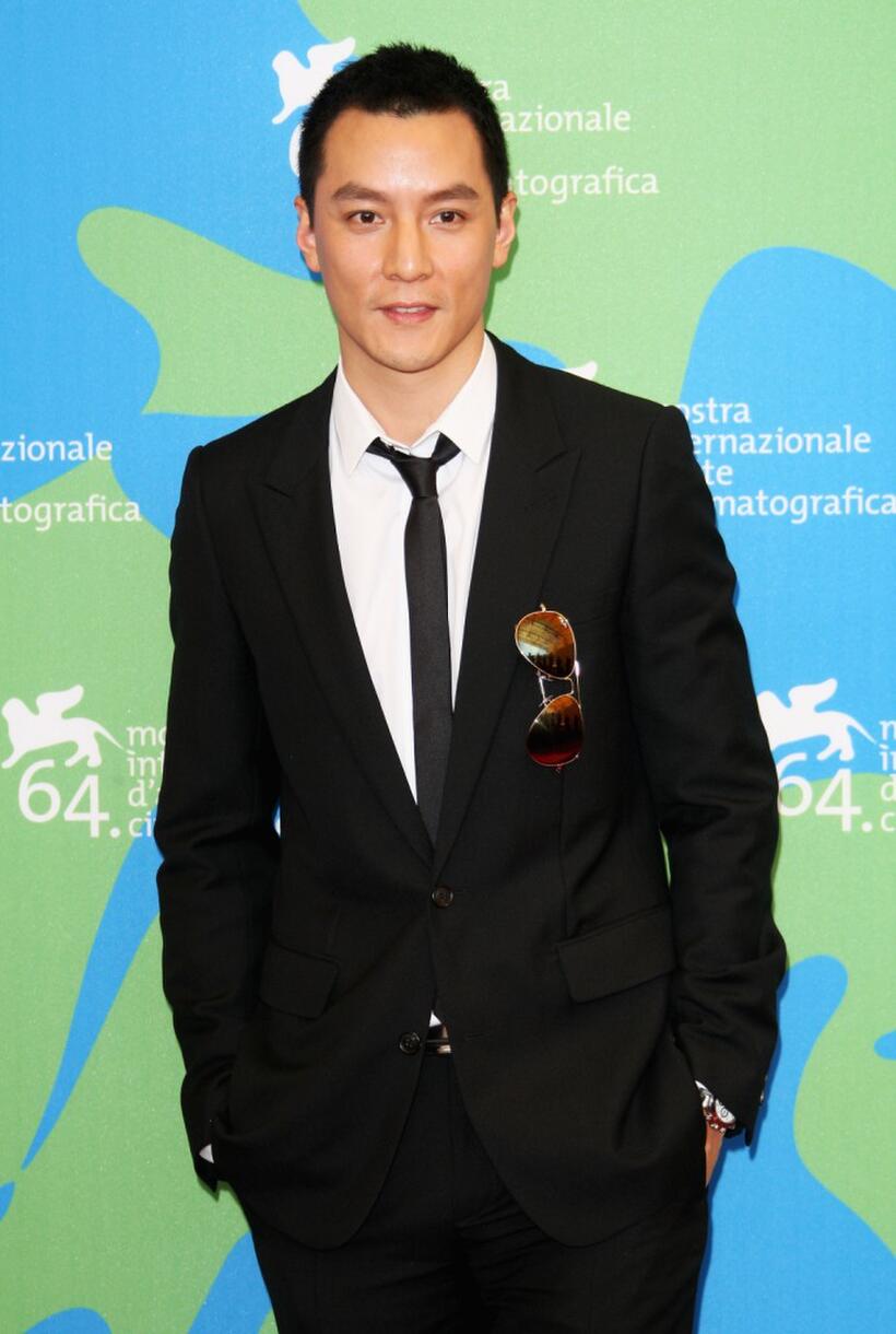 Daniel Wu at the photocall of "Tiantang kou" during the 64th Venice Film Festival.