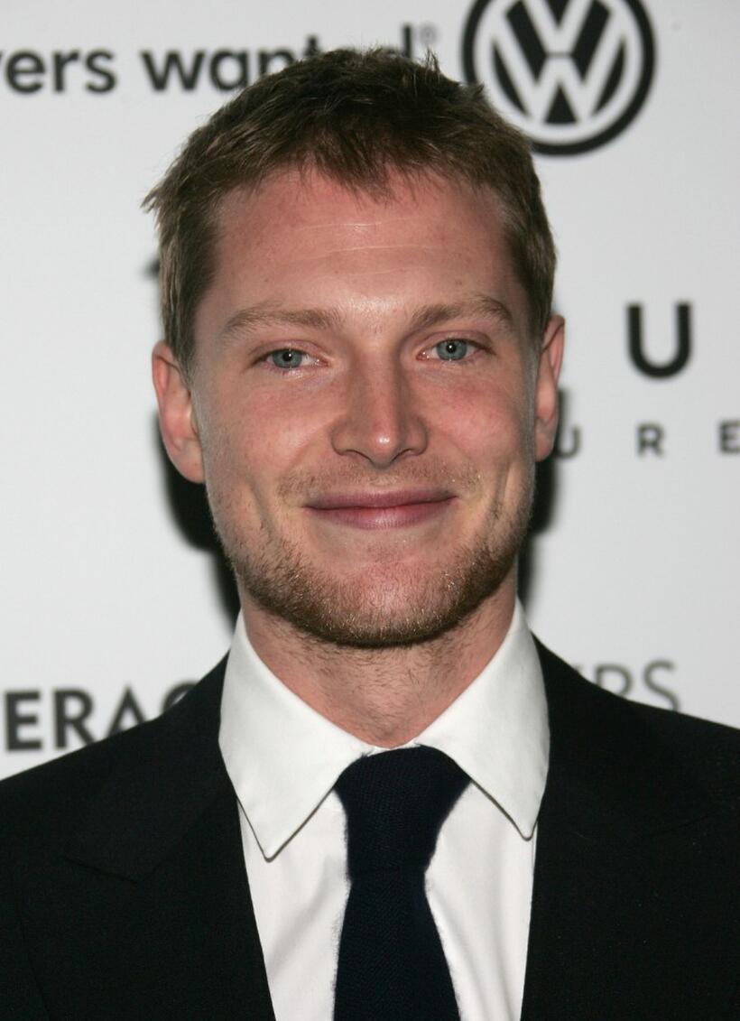 Simon Woods at the premiere of "Pride & Prejudice."