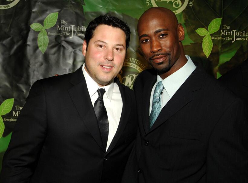 Greg Grunberg and D.B. Woodside at the 2007 Mint Jubilee Gala Fundraiser.