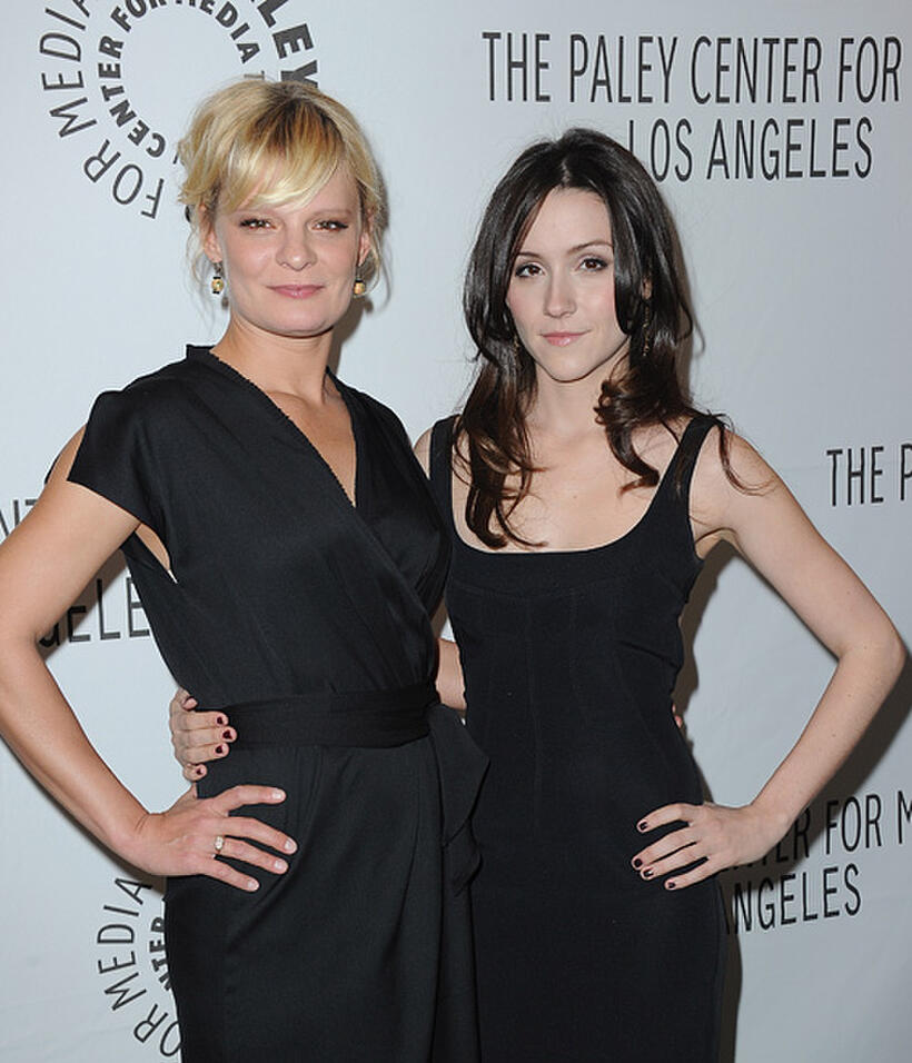 Martha Plimpton and Shannon Woodward at the Media's Paleyfest 2011 Event honoring "Raising Hope" in California.