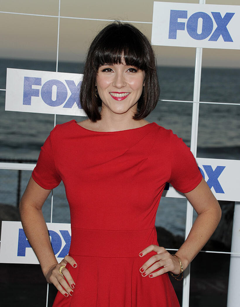 Shannon Woodward at the FOX All-Star Party in California.
