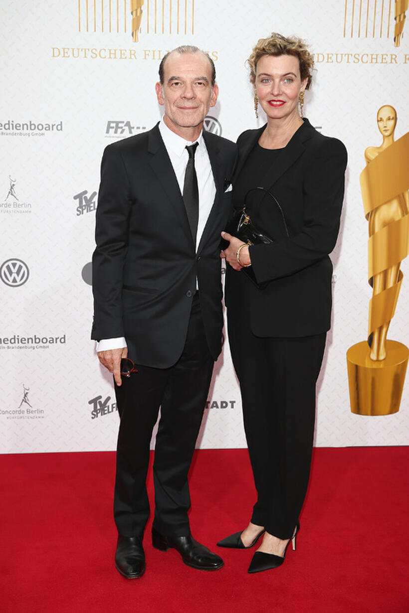 Martin Wuttke and Margarita Broich at the Lola - German Film Award 2013.
