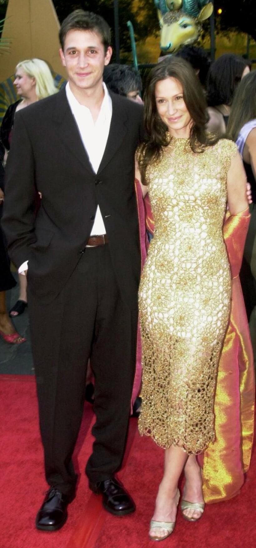 Noah Wyle and wife Tracy at the Planet Hope Benefit.