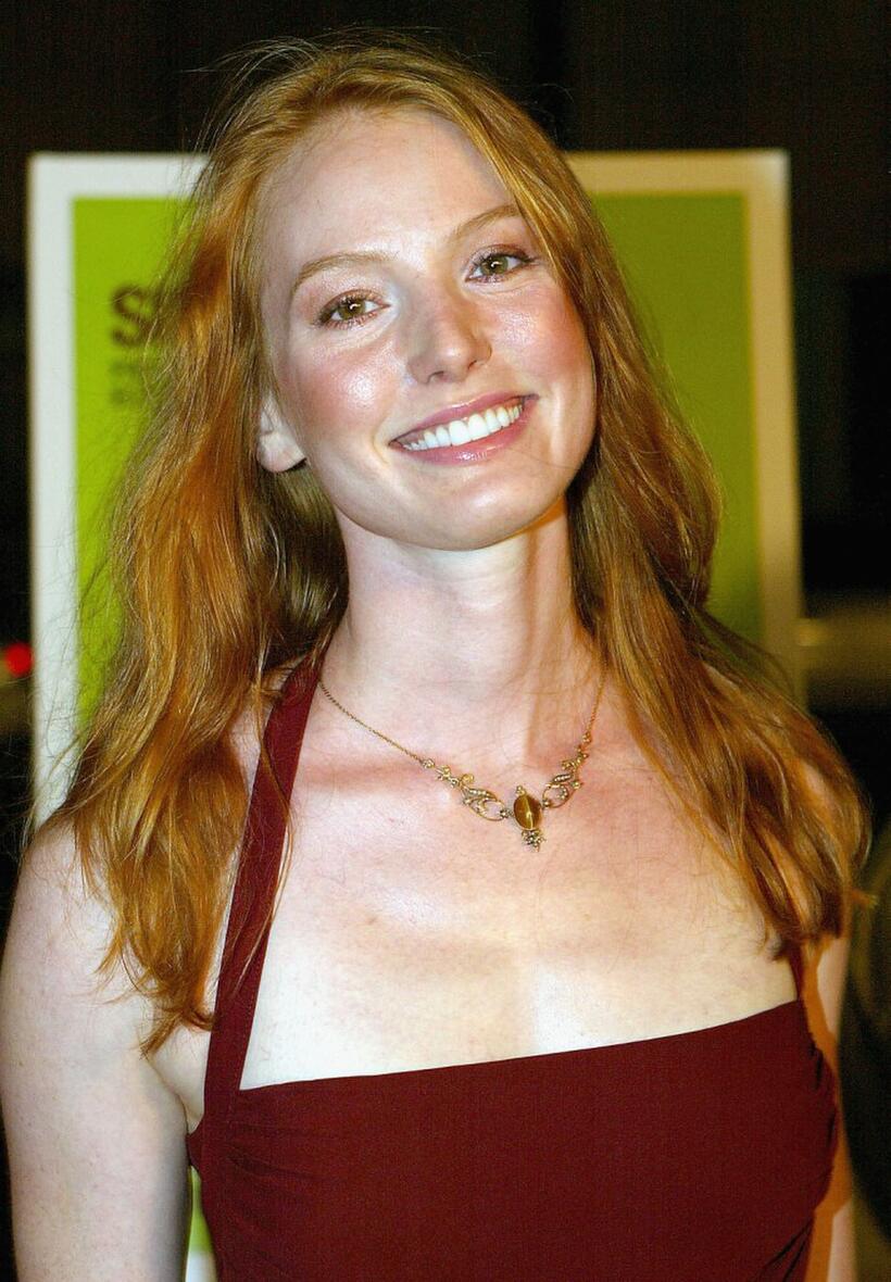 Alicia Witt at the premiere of "Sideways."