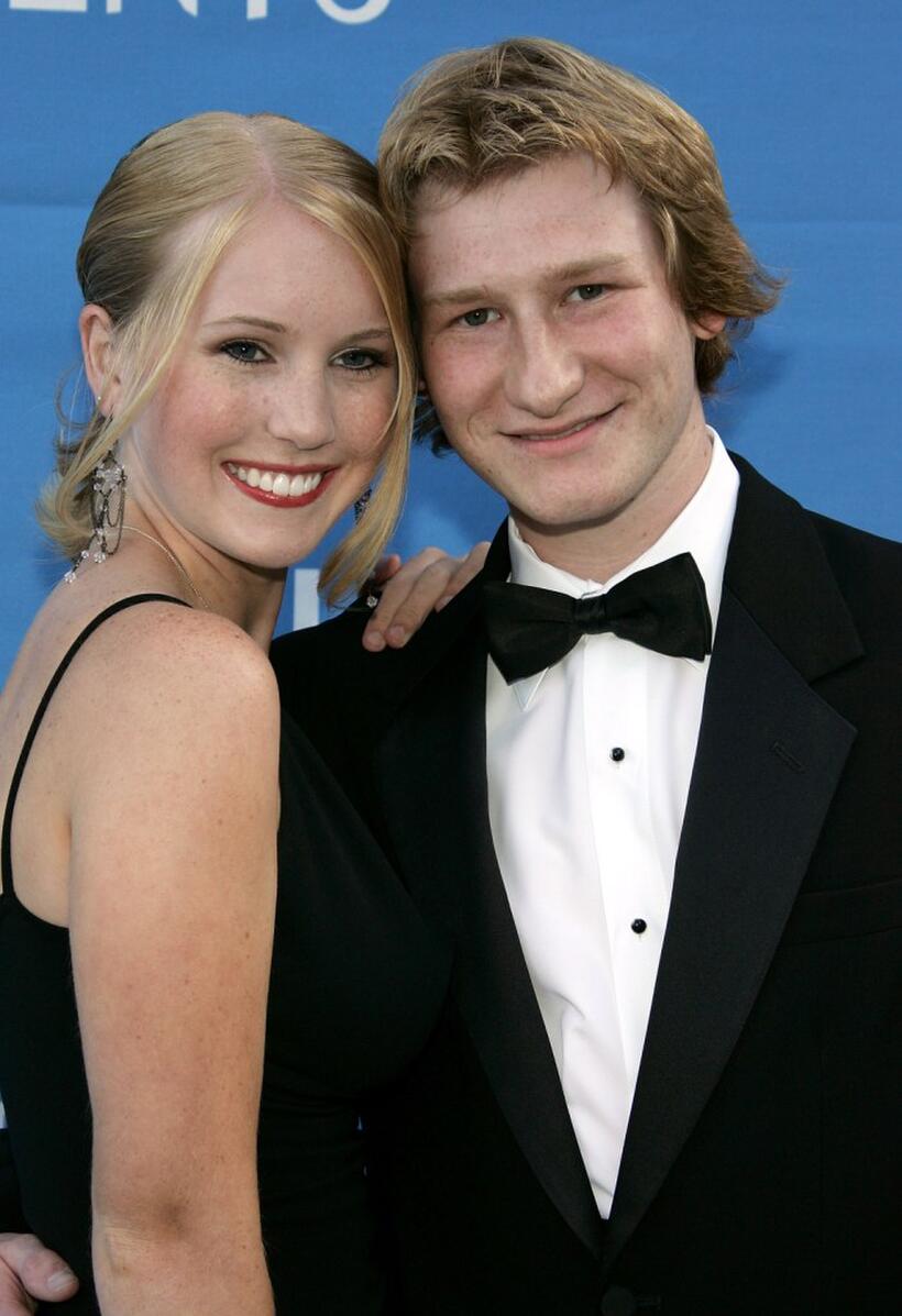 Adam Wylie and Megan Smith at the Stephen Sondheim's 75th Birthday Concert and ASCAP Foundation Benefit.
