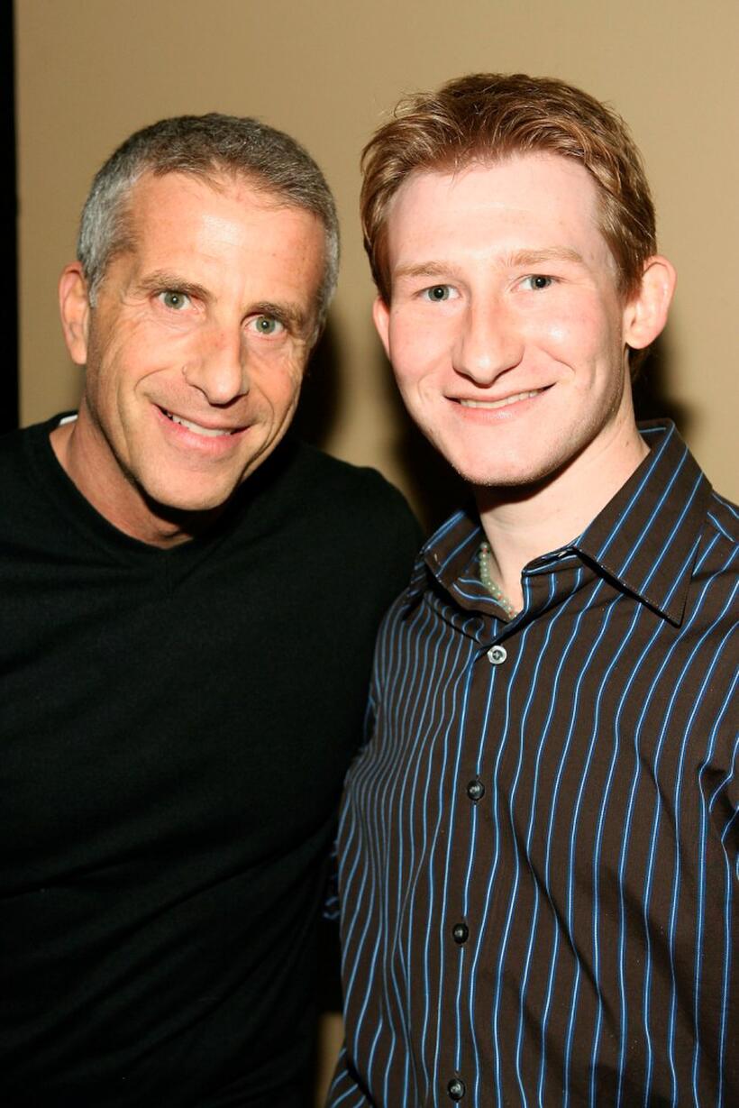 Marc Platt and Adam Wylie at the opening night After Party of "Wicked."
