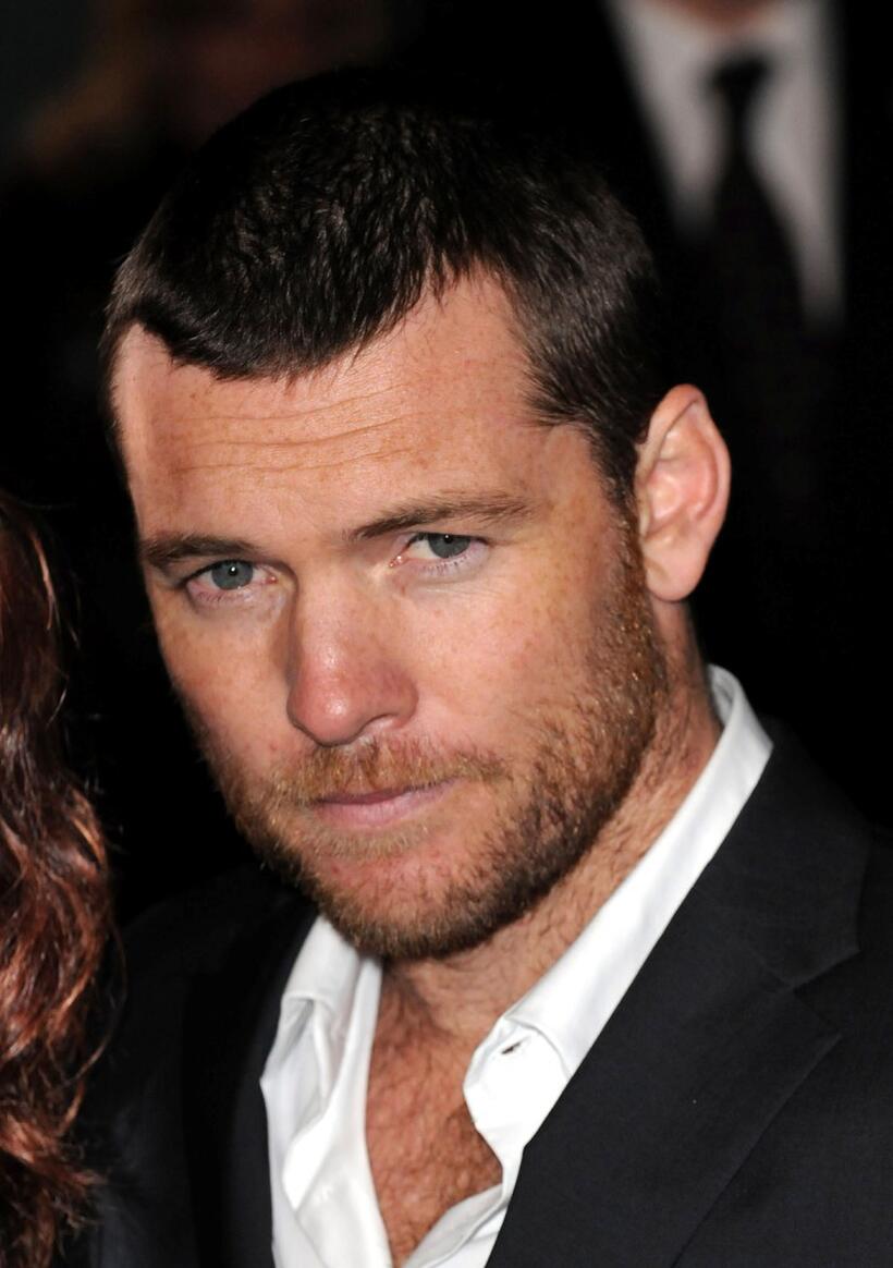 Sam Worthington at the London premiere of "Avatar."