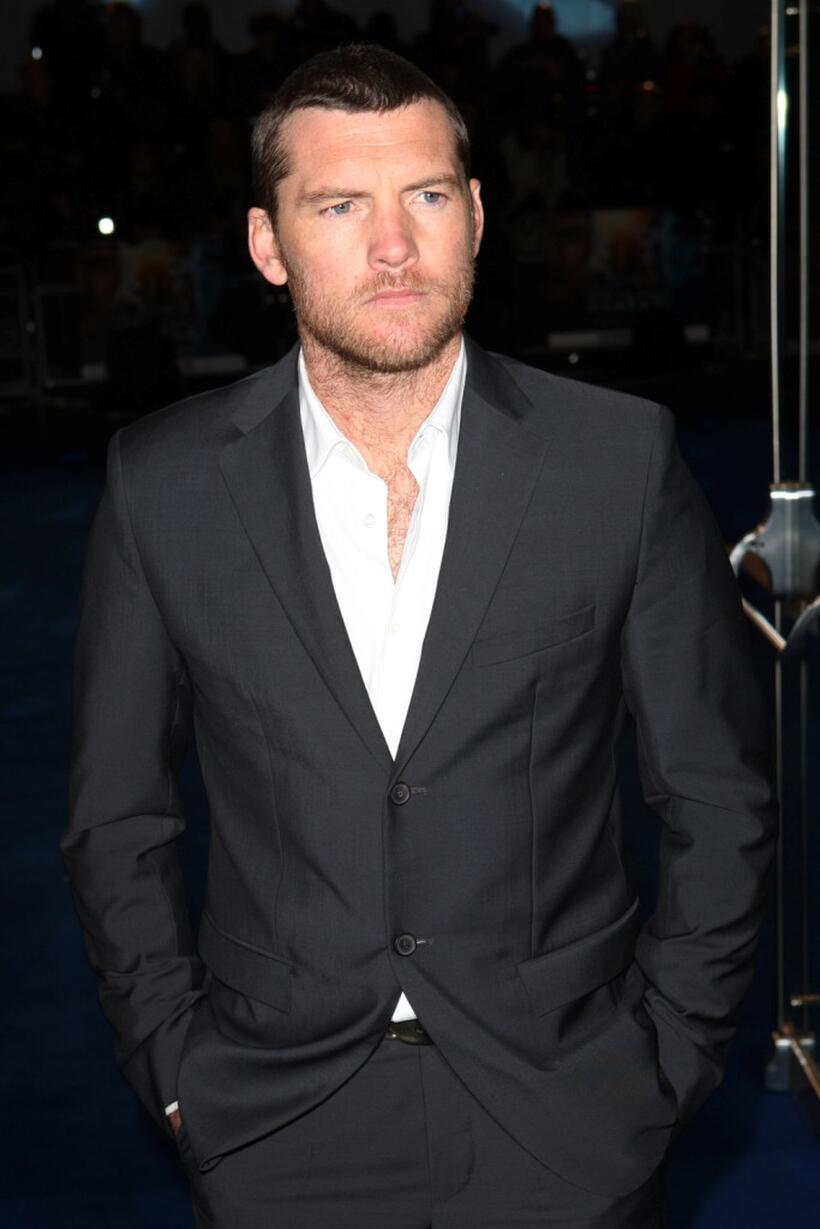 Sam Worthington at the London premiere of "Avatar."