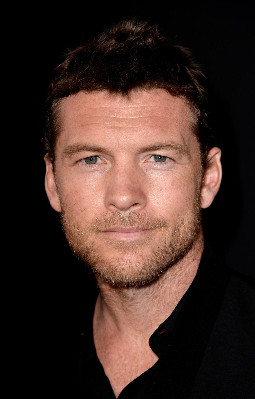 Sam Worthington at the California premiere of "Sabotage."