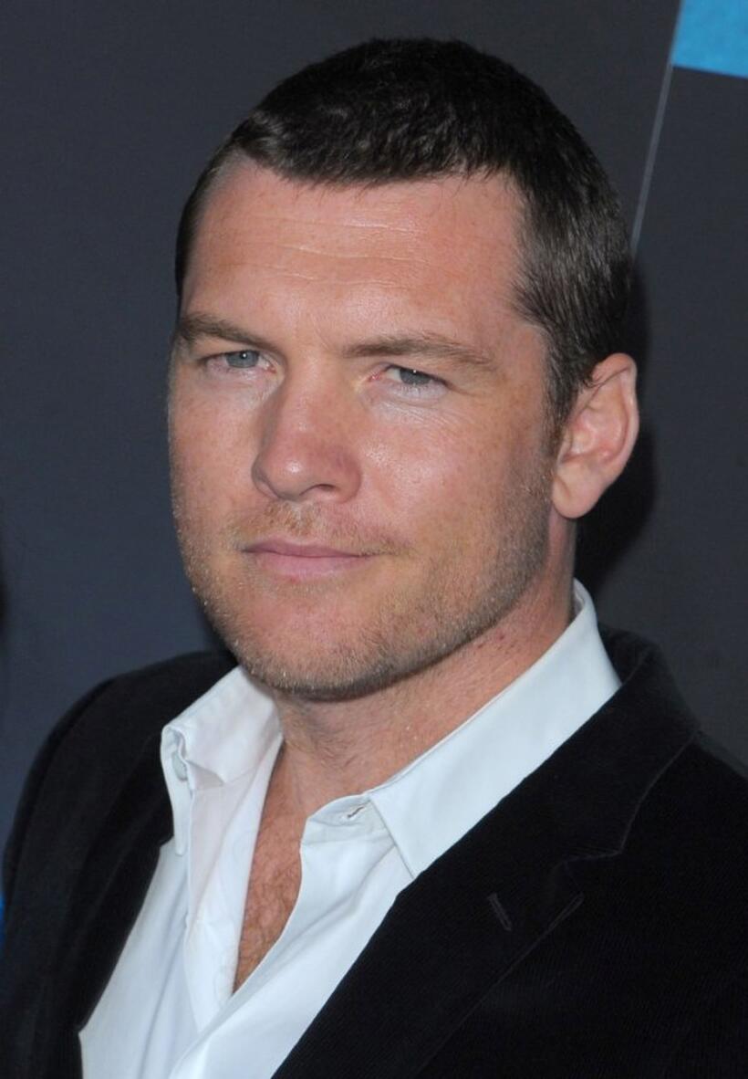 Sam Worthington at the Los Angeles premiere of "Avatar."