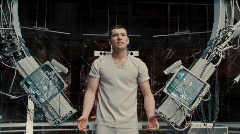 Sam Worthington as Marcus Wright in "Terminator Salvation."