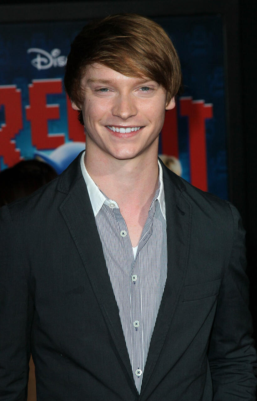 Calum Worthy at the California premiere of "Wreck-It Ralph."