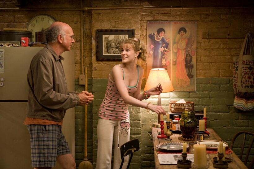 Larry David as Boris and Evan Rachel Wood as Melody in "Whatever Works."