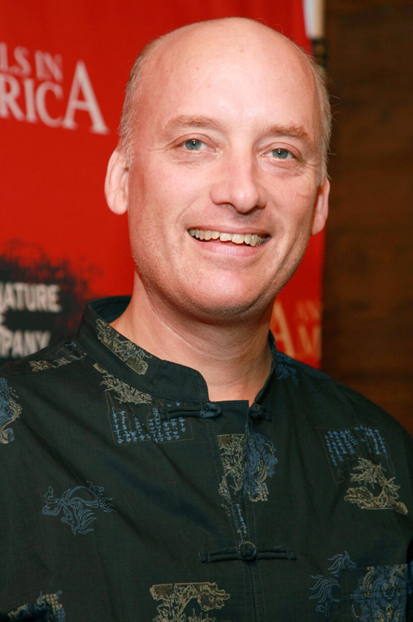 Frank Wood at the New York opening night party of "Angels In America: A Gay Fantasia On National Themes."