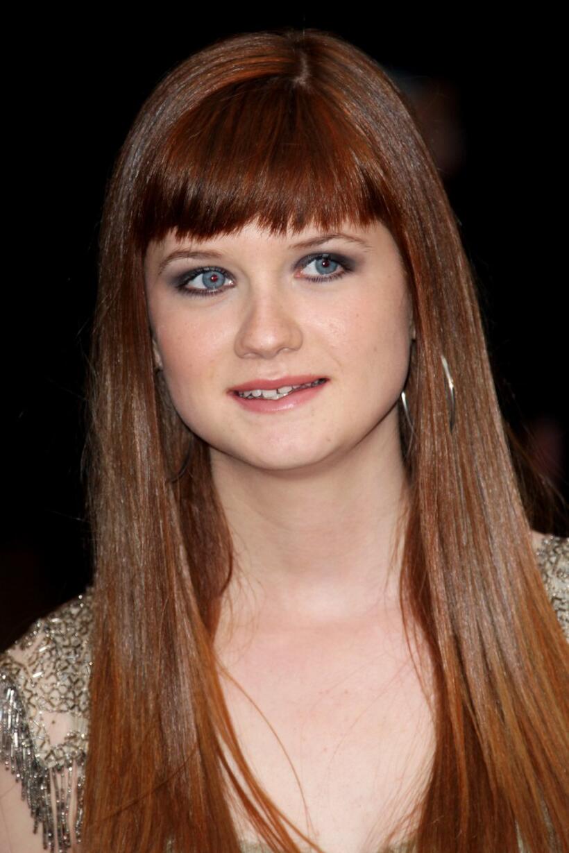 Bonnie Wright at the UK premiere of "Harry Potter And The Order Of The Phoenix."